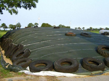 Telone in rete per silos