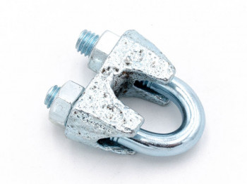 Morsetto zincato Ø3 mm