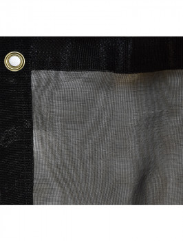 Rete per container 160 g/m² - tessuto - nero - senza cavetto